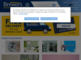'brewers.co.uk' screenshot