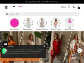 'istanbulfashioncenter.com' screenshot