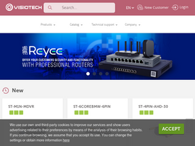 'visiotechsecurity.com' screenshot