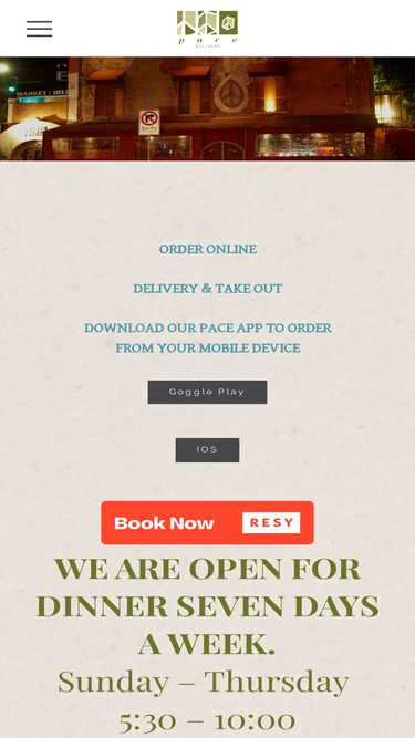 pacerestaurant.com