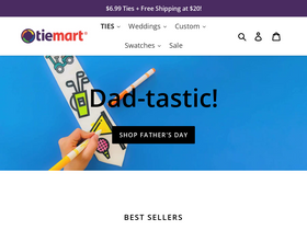'tiemart.com' screenshot