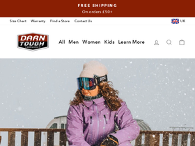 Darntough website screenshot