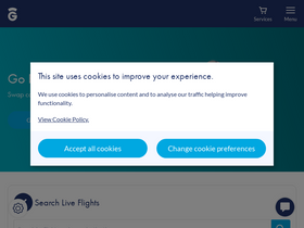 'glasgowairport.com' screenshot
