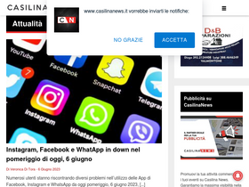 'casilinanews.it' screenshot