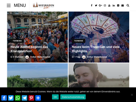 'wiesbaden-lebt.de' screenshot