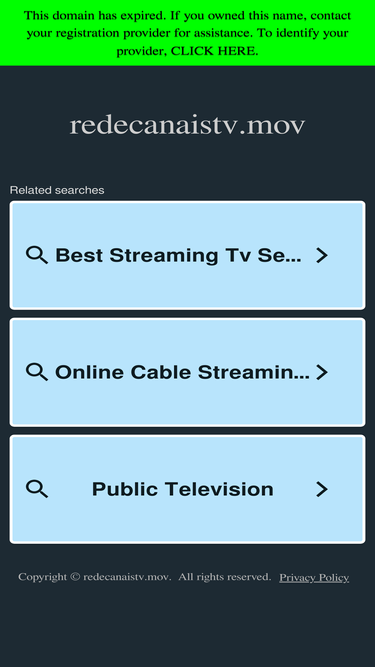 redecanaistv.mov