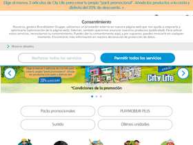 'playmobil.es' screenshot