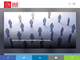 'oaib.org.tr' screenshot