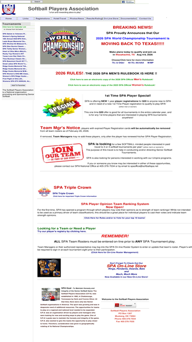 softballspa.com