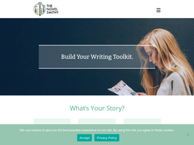 'thenovelsmithy.com' screenshot