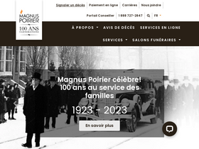 'magnuspoirier.com' screenshot