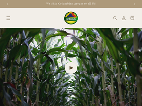 arepaslamontana.com homepage screenshot