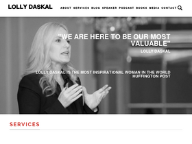 'lollydaskal.com' screenshot