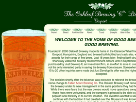 oakleafbrewing.co.uk