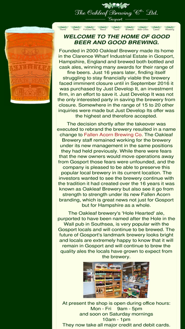 oakleafbrewing.co.uk