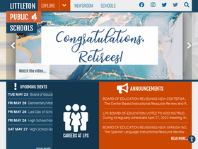 'littletonpublicschools.net' screenshot