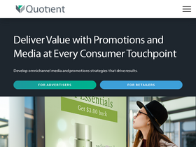 'quotient.com' screenshot