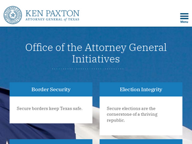 'texasattorneygeneral.gov' screenshot