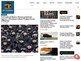'putvjernika.com' screenshot
