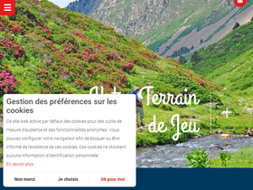 'pyrenees-cerdagne.com' screenshot