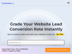 'customers.ai' screenshot