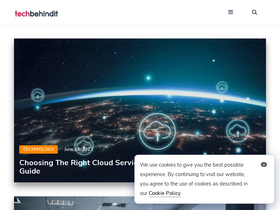 'techbehindit.com' screenshot