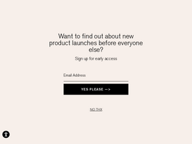 Negative Underwear homepage screenshot