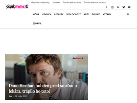 'slovakwoman.sk' screenshot