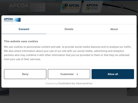'apcoa.de' screenshot