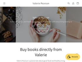 valeriepearson.com.au homepage screenshot
