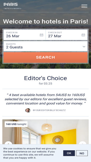 parishotelsweb.com