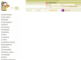 'scritub.com' screenshot