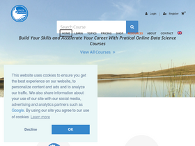 'datanovia.com' screenshot