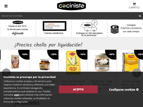 'cocinista.es' screenshot