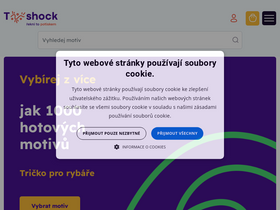 't-shock.eu' screenshot