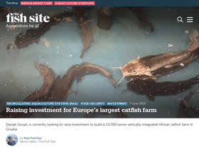 'thefishsite.com' screenshot