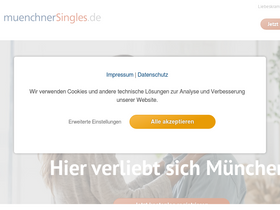 'muenchnersingles.de' screenshot