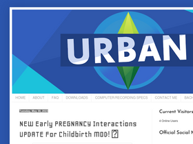 'xurbansimsx.com' screenshot