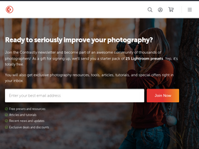 'contrastly.com' screenshot