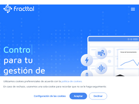 'fracttal.com' screenshot