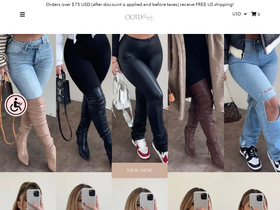 OOTDFASH homepage screenshot