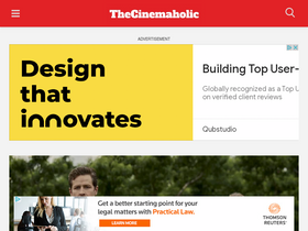 'thecinemaholic.com' screenshot