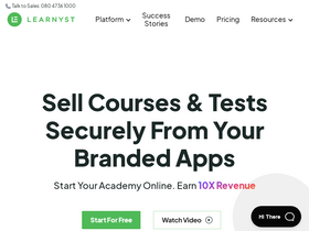 'learnyst.com' screenshot