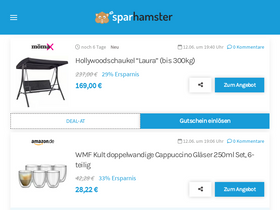 'sparhamster.at' screenshot