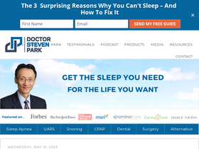 'doctorstevenpark.com' screenshot