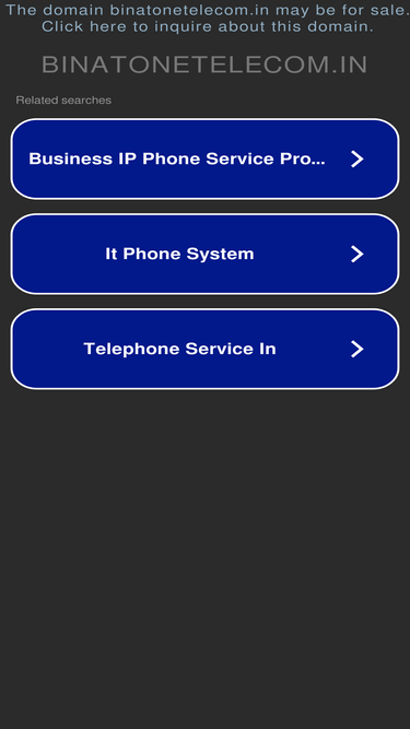 binatonetelecom.in