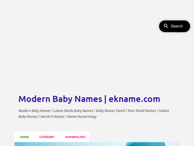 'ekname.com' screenshot