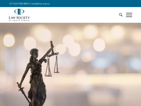 'lssa.org.za' screenshot