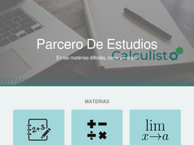 'calculisto.com' screenshot