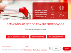 'epa.com.br' screenshot
